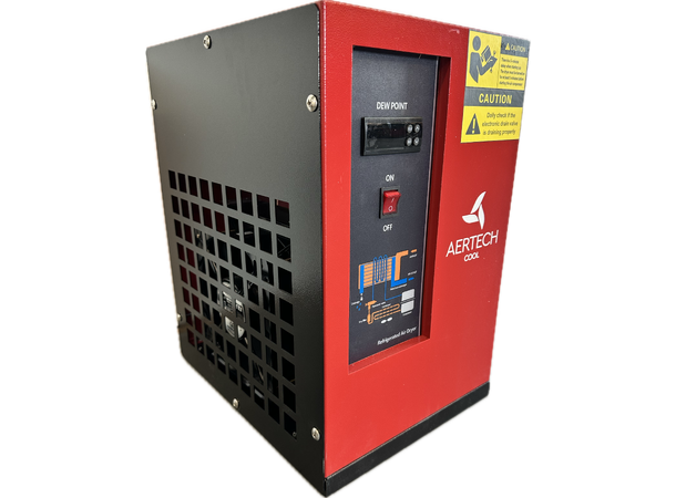 Kjøletørke 230/50 CE luftkjølt 3600 lpm Aertech kjøletørke 3600l/min v/ 7 bar