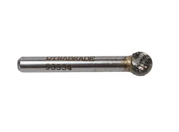 Carbide Burr Ball End Stamme 1/4" (6mm) 