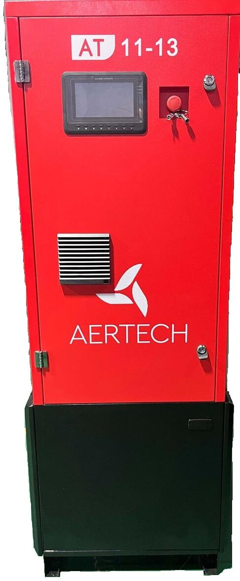 Aertech 11kw 10bar 400/50 frekvensstyrt Skruekompressor 11 kw, 10bar ...