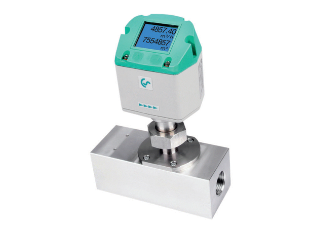 VA521 Inline flowmeter 3/4" DN20 - 170 m3/time 