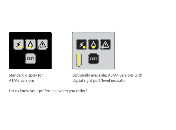 Automatisk dren for trykkluft 50 bar KAPTIV-CS-HP 230VAC/115VAC/24VAC/24VDC 
