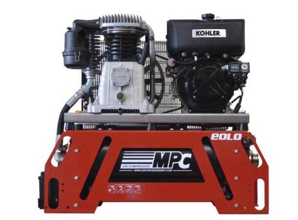 MPC 130 D EngineAIR Stempelkompressor Dieseldrevet kompressor, Kohler motor 