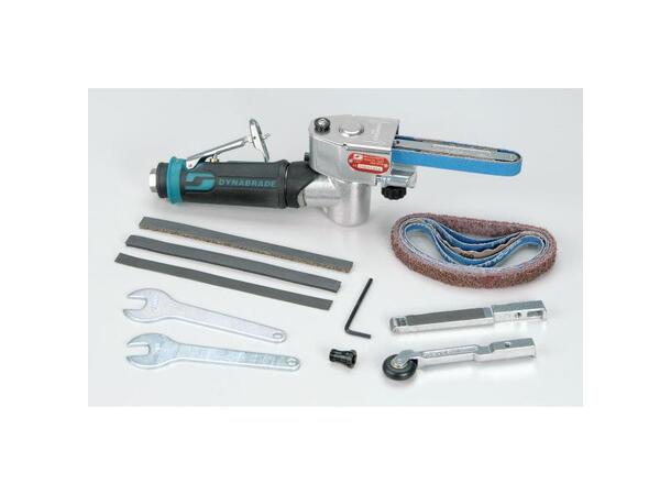 15006 Mini-Dynafile II Båndsliper Sett 0,4 hk 7 Degree Offset 25 000 RPM