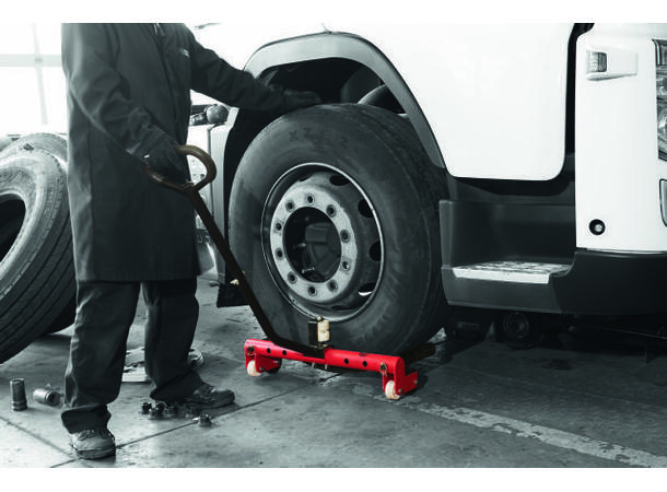 CP84010 Hjultralle, buss & last Single wheel dolly 