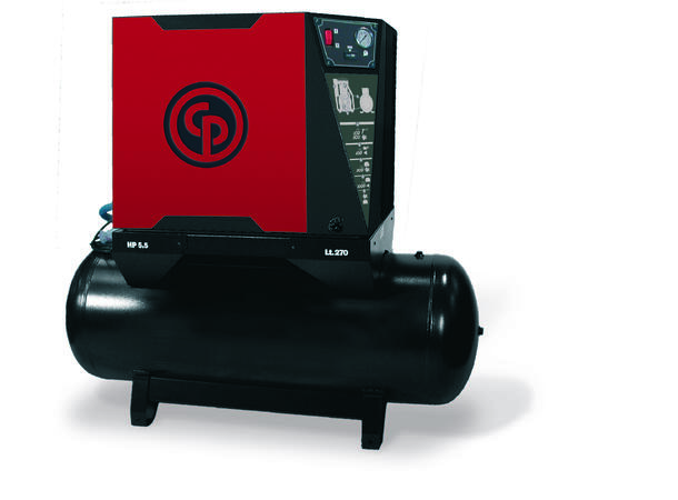CP S4270 RT Støydempet Stempelkompressor 4HK, 400V, reimdrift, 270l tank