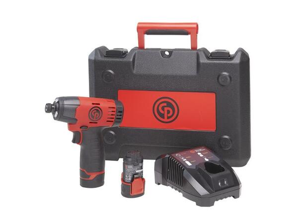 CP8818 Skrutrekker 1/4" bits - pakke 115Nm , Li-ion batteri 