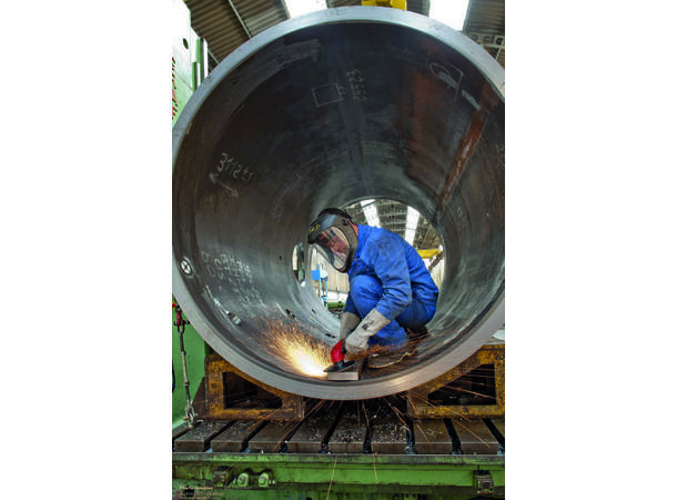 CP3850-65AB9VE  9"/230mm CP Vinkelsliper 5/8-11 spindel, 6500rpm, 2200W 