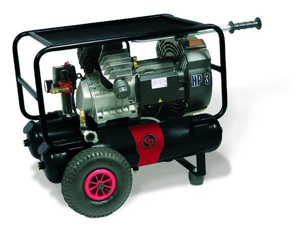 CP 322 DS 3 HK Stempelkompressor Kompressor med hjul, to tanker, 2,2kw