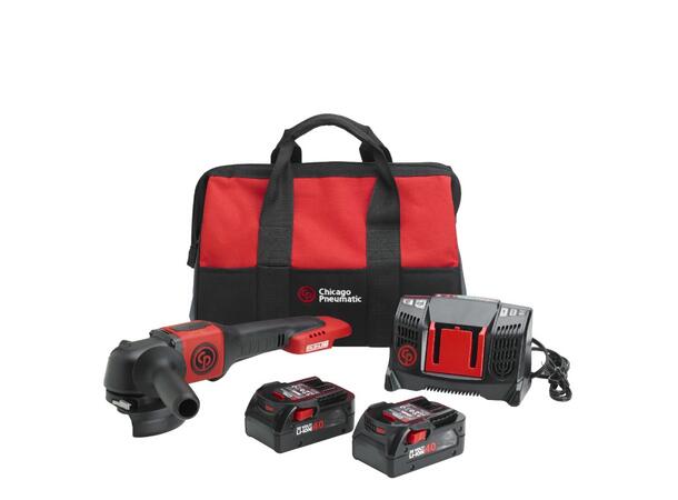 CP8350 5" pack 4.0Ah Batteri vinkelslip 20V ø125mm solid vinkelsliper 