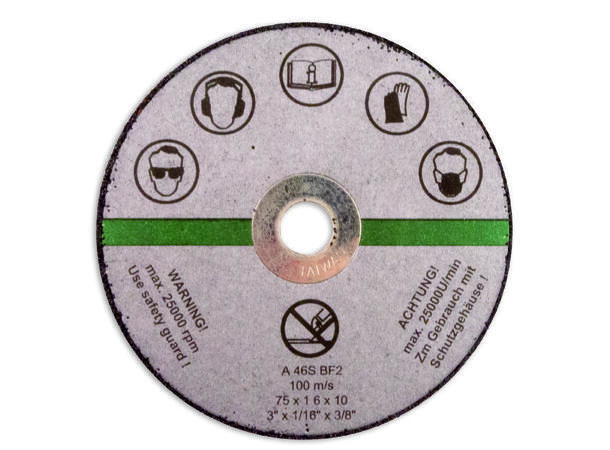 Kutteskiver, 3" WHEELS-CUT-OFF(PKG5) 