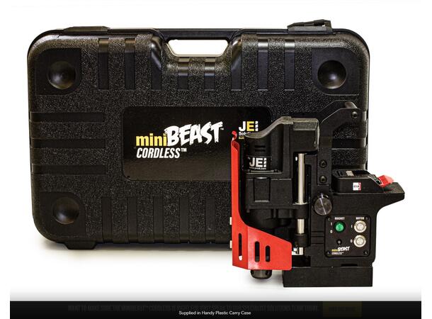 MiniBeast Magnetbormaskin Batteridrevet kjerneboremaskin