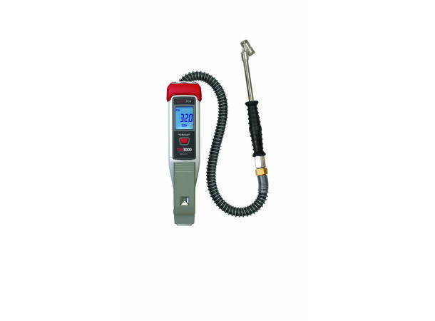 Luftfyller dekk m/dig manom. TDR3000 Maks 12 bar/174PSI ut (max 14 bar inn)