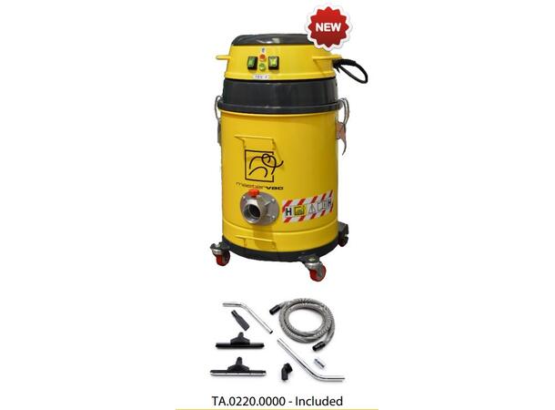 M240 DRY kit ø50 tørrsuger Mastervac 230V industrimodell