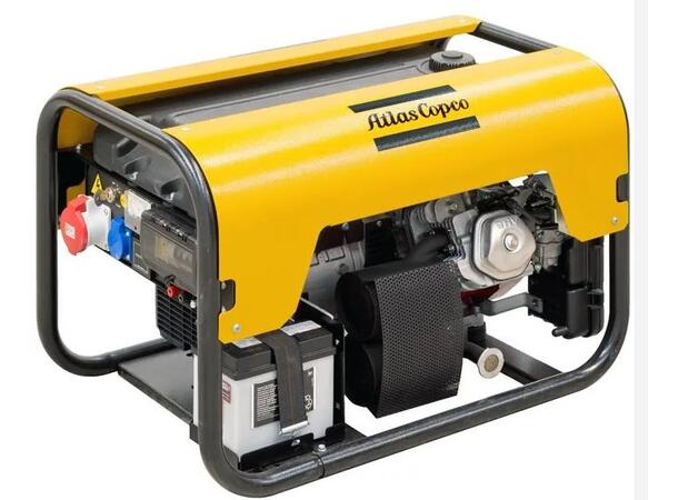 QEP 8HP S5 50 400/230 Aggregat Atlas 7 kvA Strømaggregat