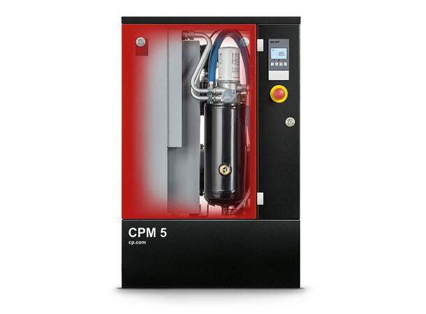 CPM 4/8 M 400/50 C CE CP Skruekompressor 3kw,8bar, 400V/3fas 