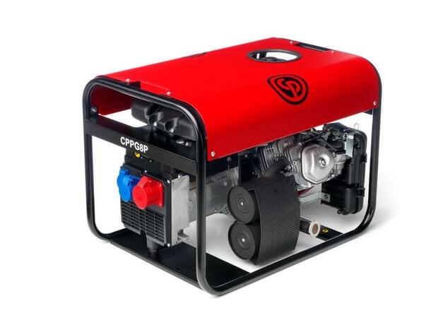 CPPG 8P hp 50 400/230 Strømaggregat Power output 8,3kWm  (7kVA) 