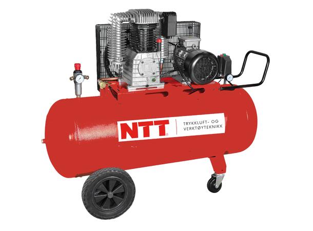 NTT 390 RS Kompressor med hjul, reimdrift, 2,2kw
