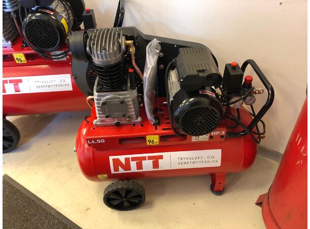 NTT 350 RS 3HK Stempelkompressor Kompressor med hjul, reimdrift 