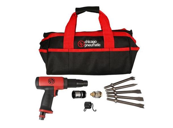 CP7165K Meiselhammer, sett For bil og karrosseri, vib dempet, kit 