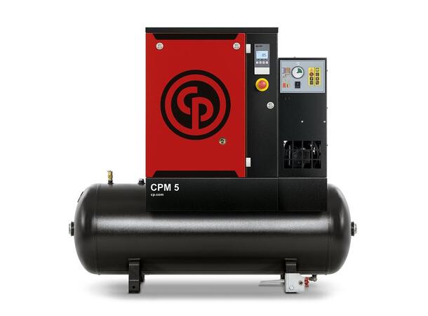 CPM 7,5/10 D 230/50K 200 C CE CP Skruekompressor 5,5kw,10bar, 230V