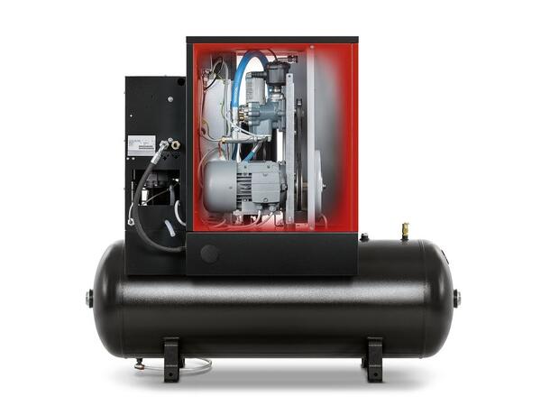 CPM 7,5/10 D 230/50K 200 C CE CP Skruekompressor 5,5kw,10bar, 230V