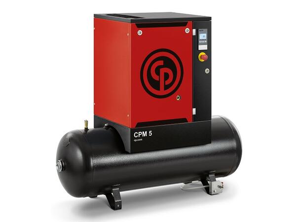 CPM 7,5/8 400/50K 200 C CE Y-D start CP Skruekompressor 5,5kw,8bar, 400V/3fas