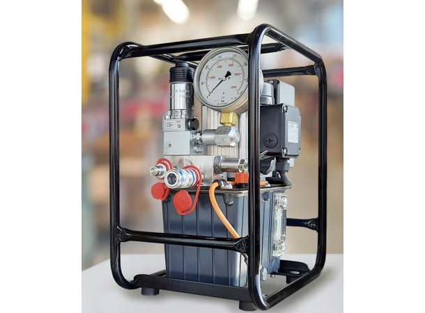 Leva pumpe for hydrauliske trekkere Alkitronic230V - 700 bar 