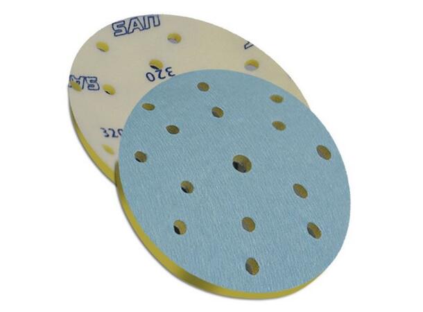 Sliperondell m/skummellomlegg K500 ø150 H&L for auto/glassfiber 